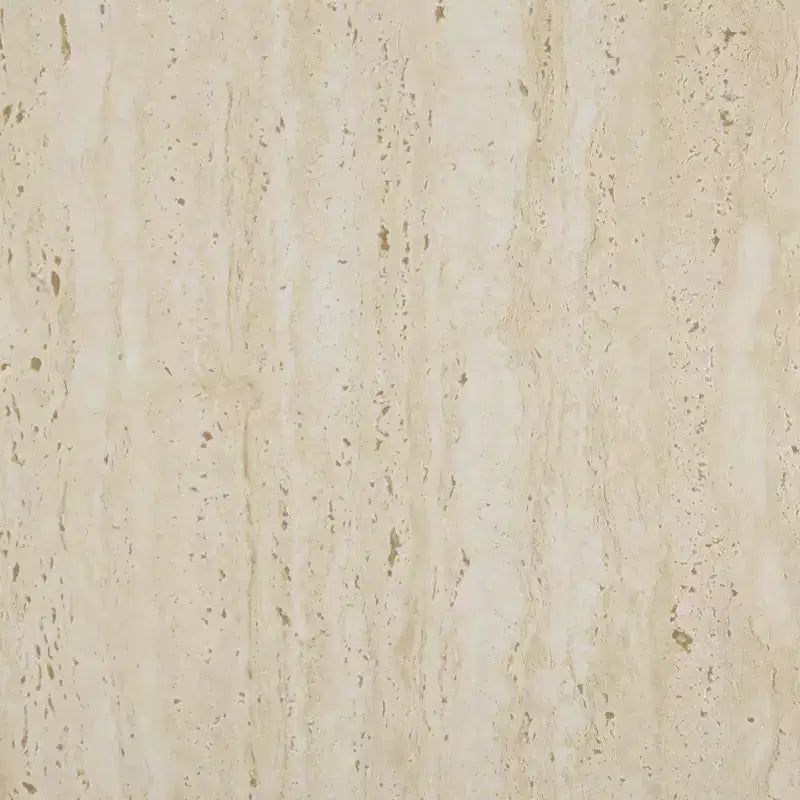 Tavolino laterale in ceramica beige con gambe a forcina, accento da 1 posto, stile metà secolo