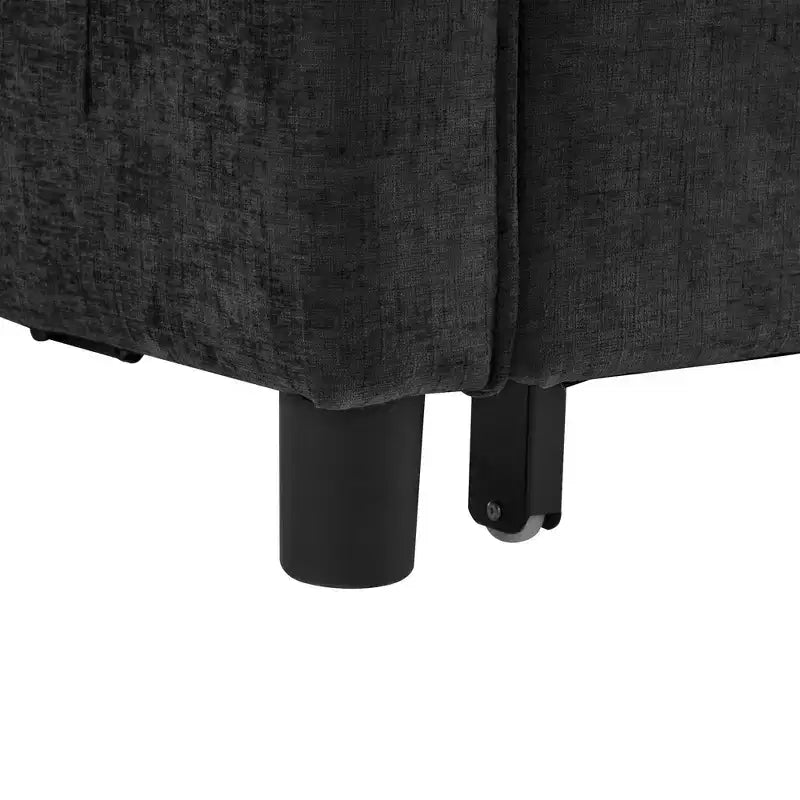 Beige / Nero / Blu / Marrone / Grigio / Verde | Divano letto a due posti in ciniglia | 2 posti