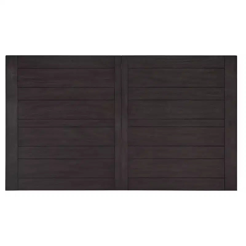 Set da pranzo da 7 pezzi Dusky Cedar – 6 posti a sedere, tavolo allungabile rettangolare